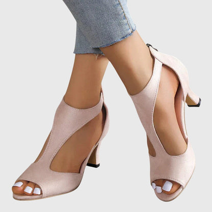 Damen Sandaletten Offene Zehenpartie Frühlingslook - Eveloria