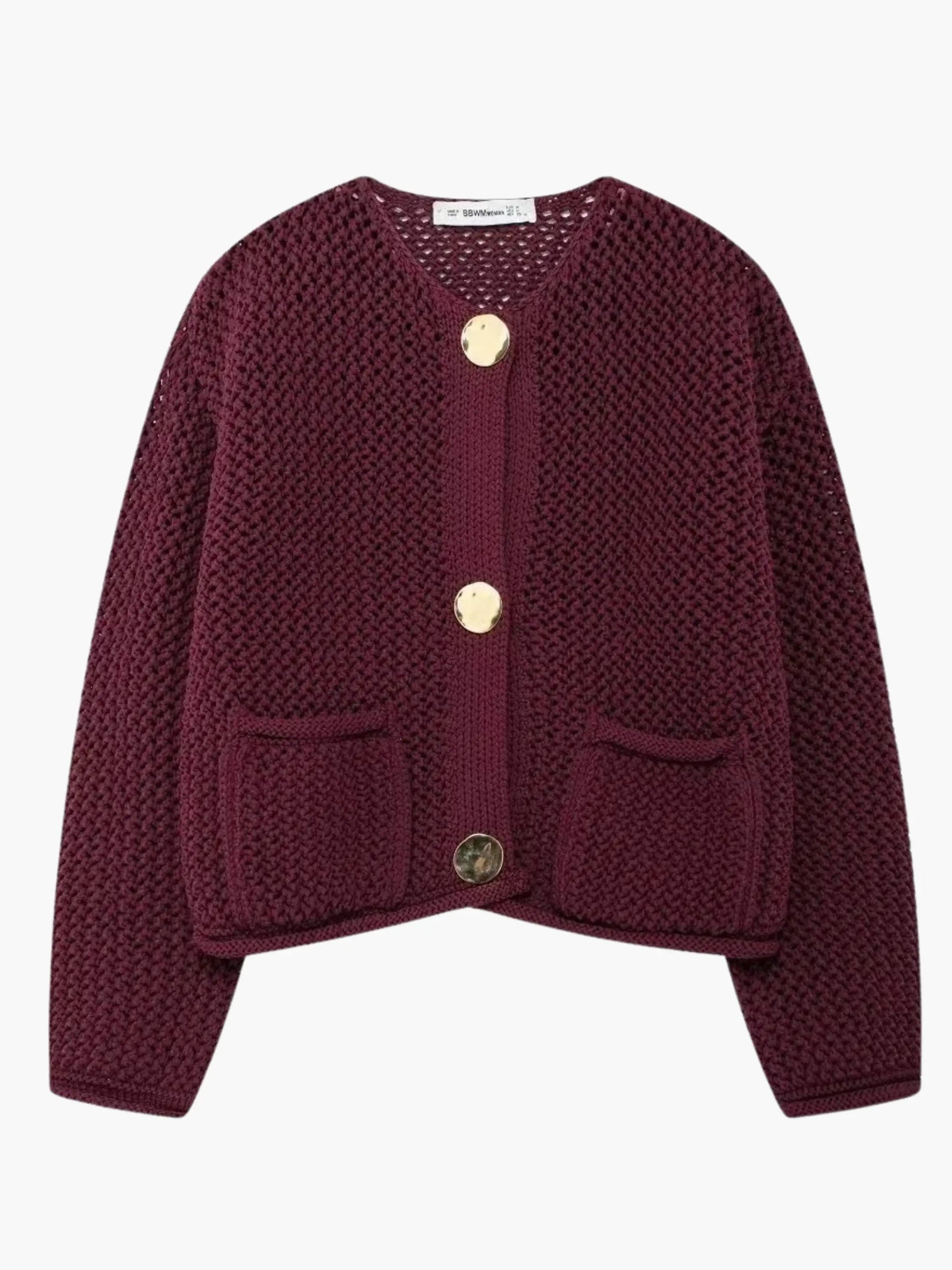 Lya Damen Grobstrick Strickjacke - Norvielle
