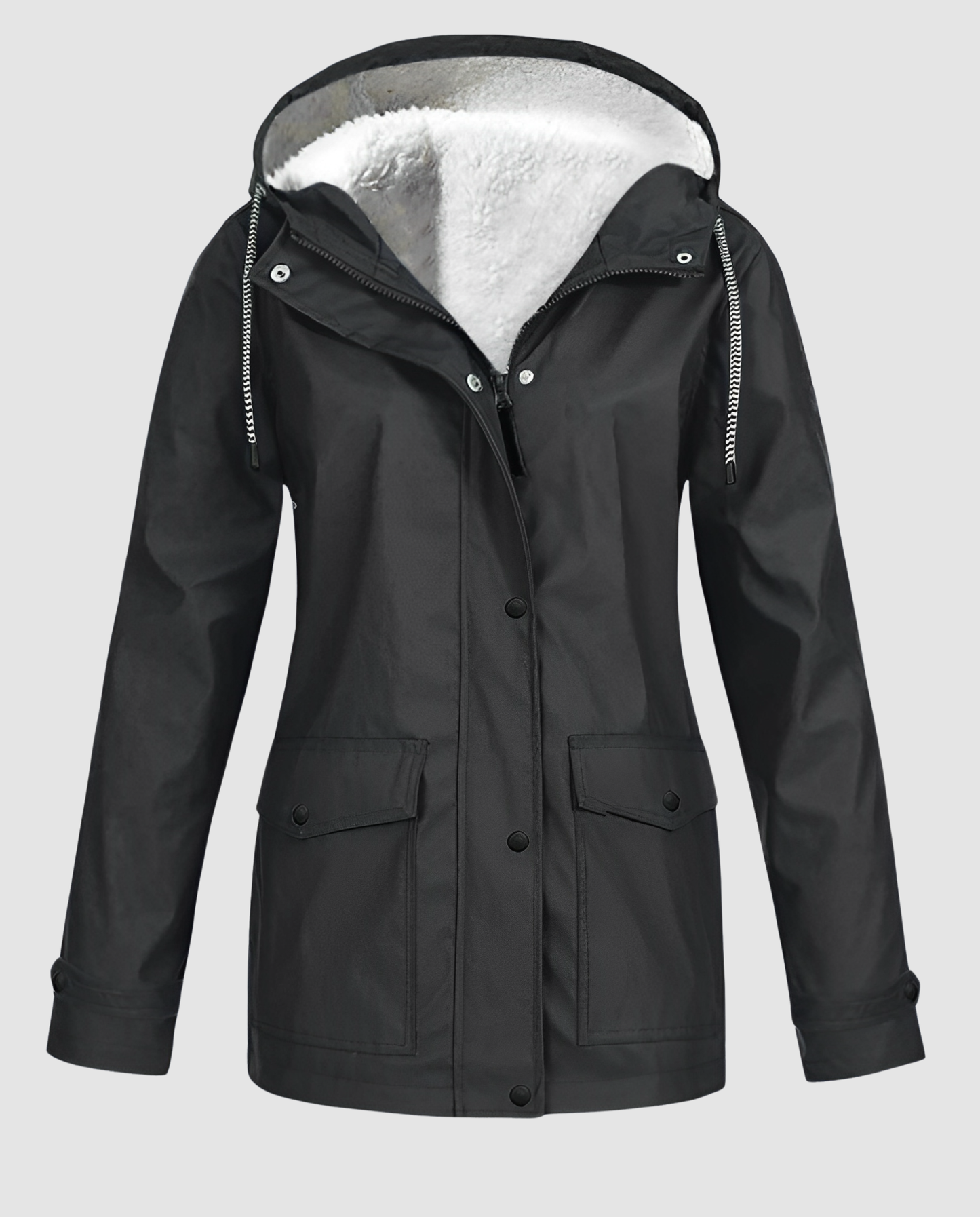 Damen Fleecejacke Wasserdicht Warm