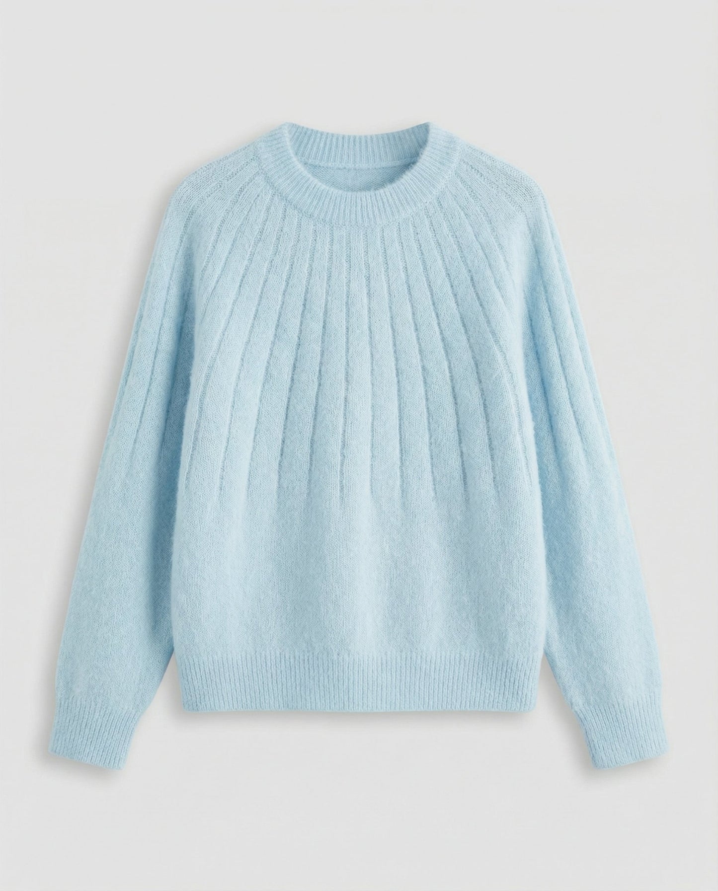 Damen Strickpullover Fluffig