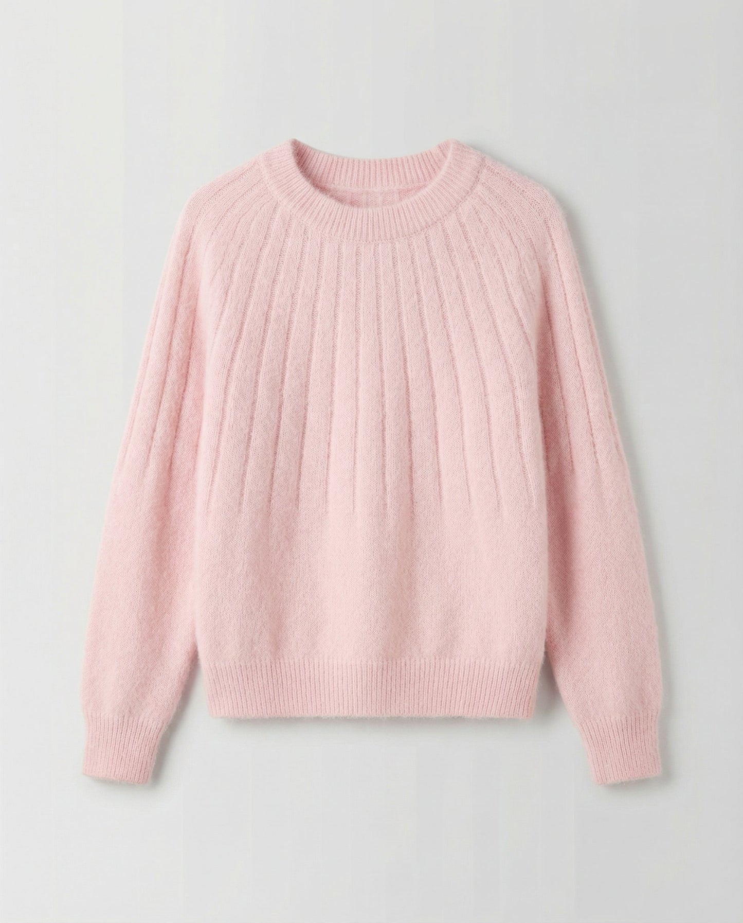 Damen Strickpullover Fluffig
