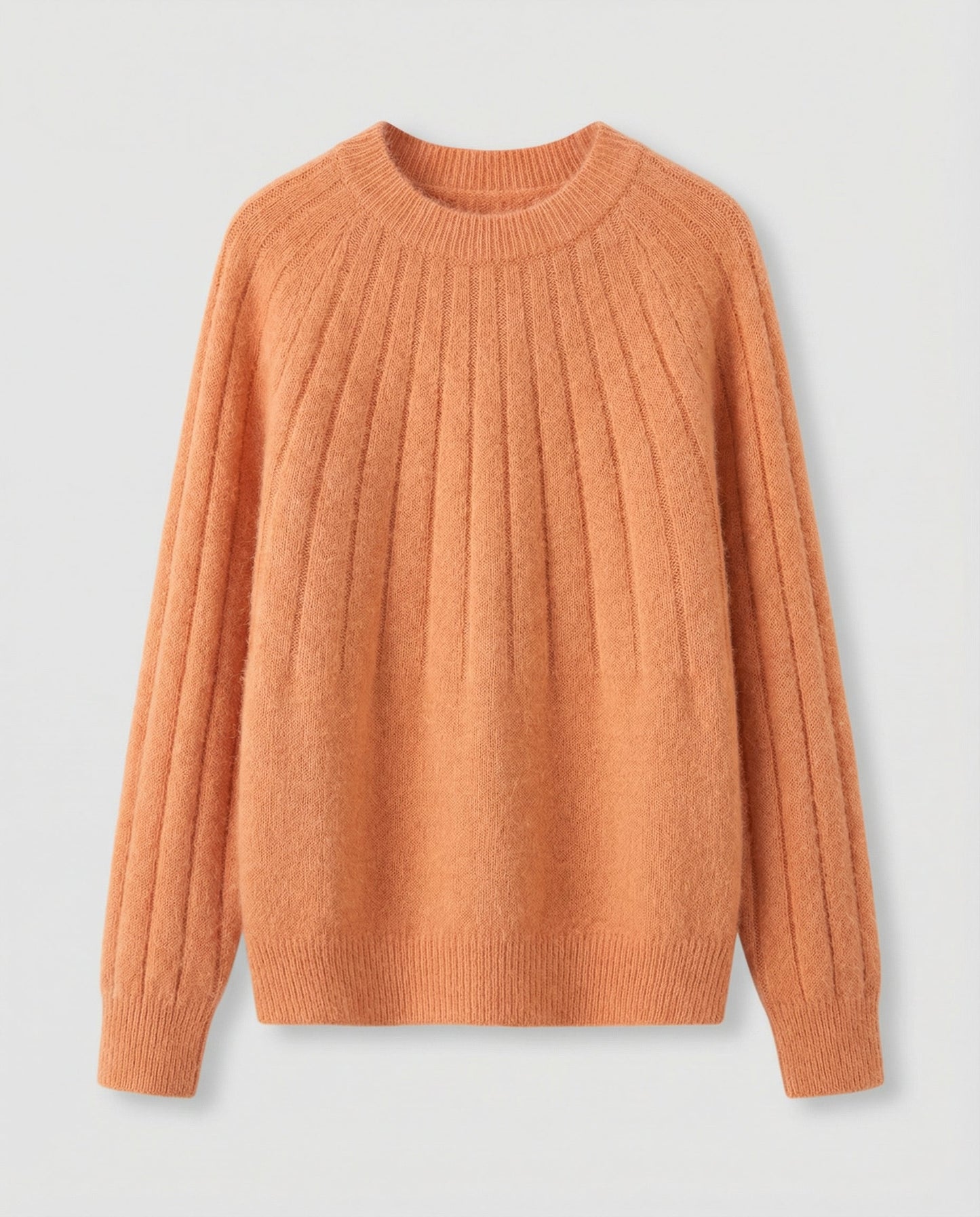 Damen Strickpullover Fluffig