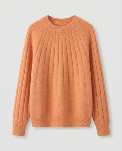 Damen Strickpullover Fluffig