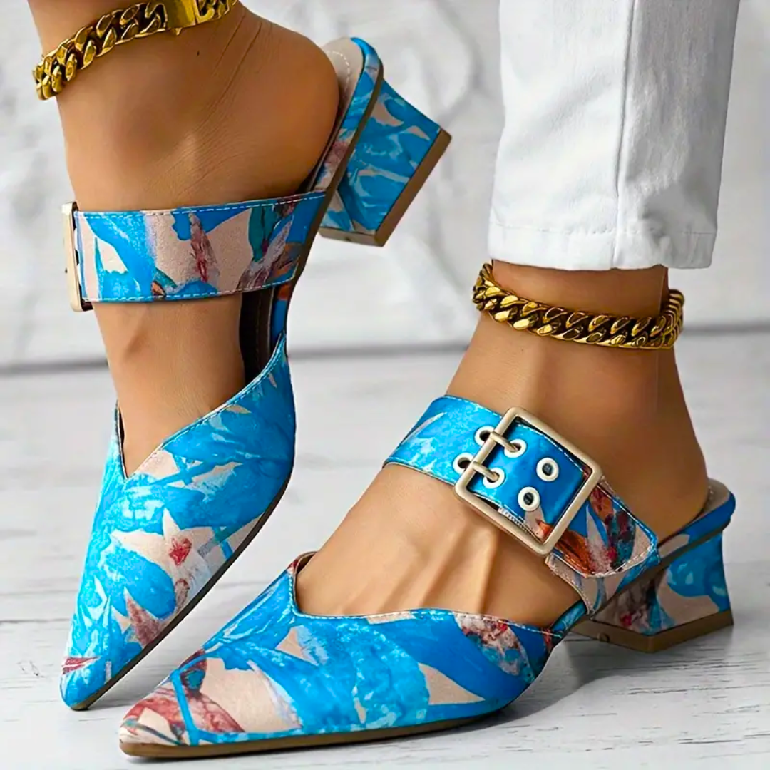 Eveloria Damen High Heels Bunt