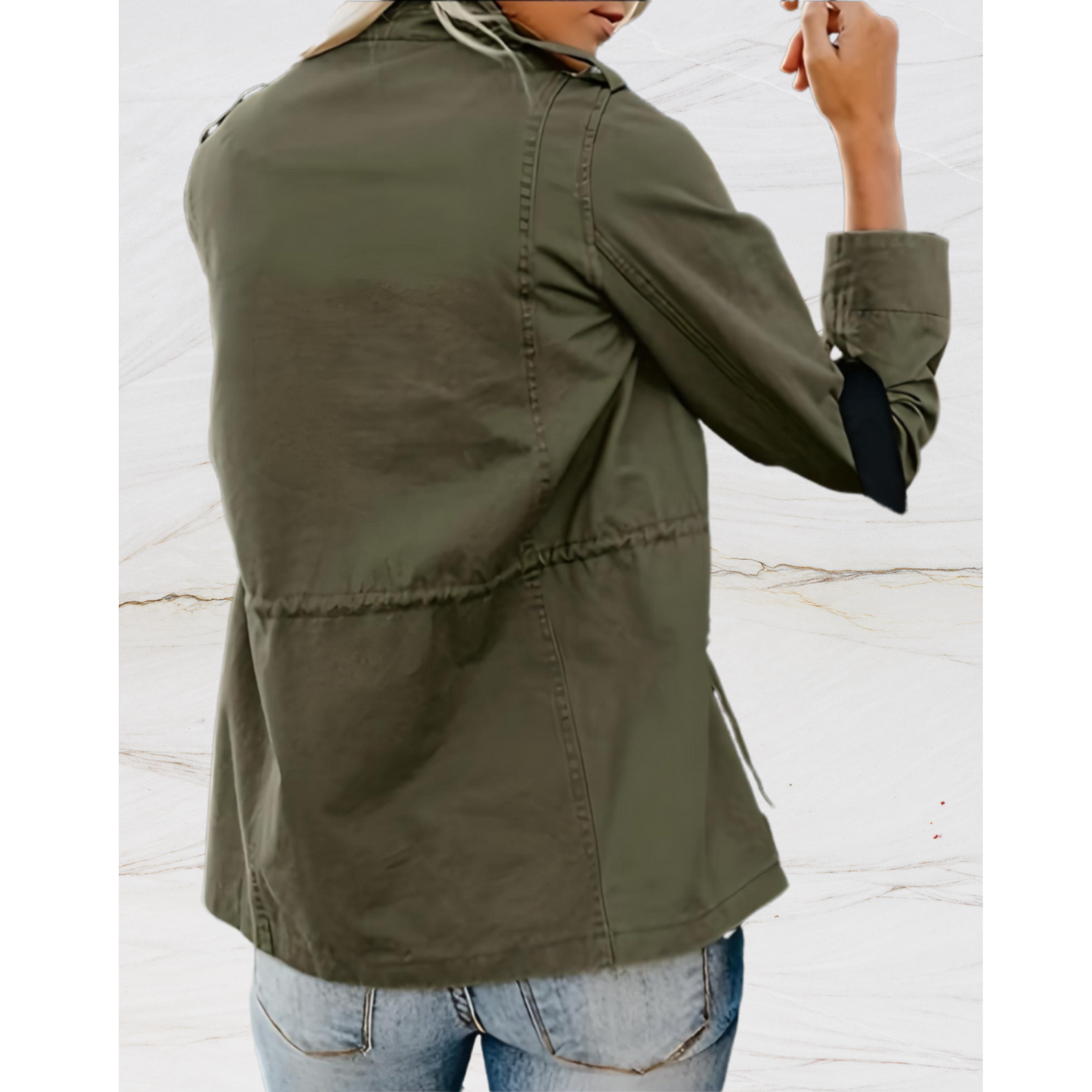 Eveloria Damen Übergangsjacke Leicht