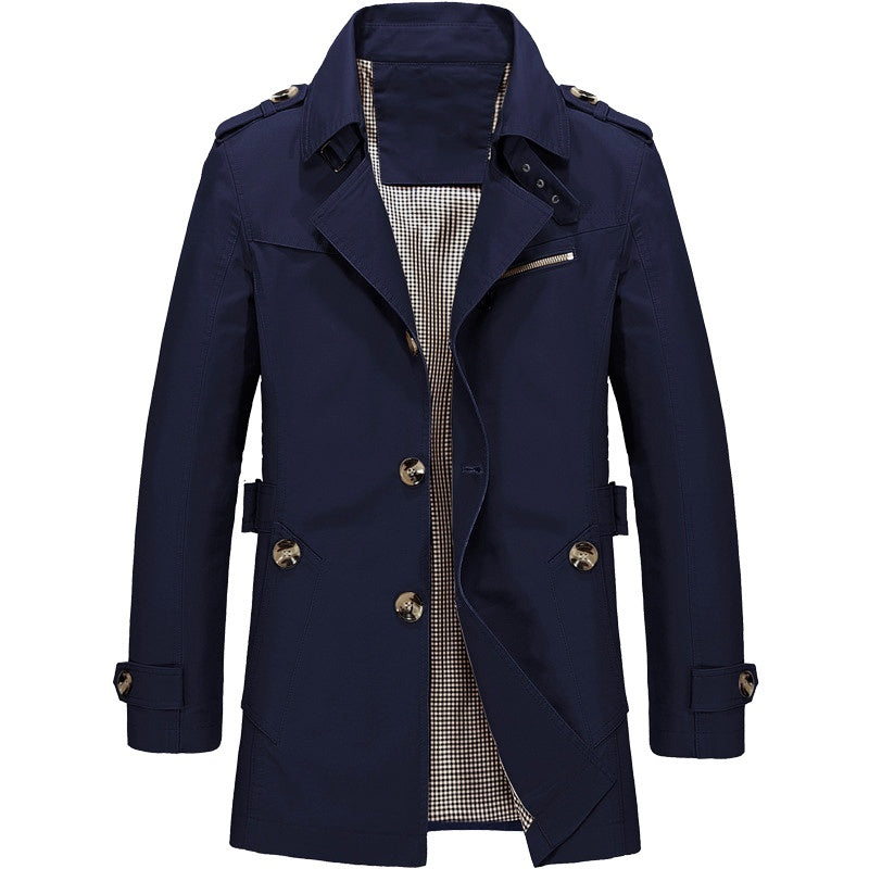 Herren Winterjacke Stilvoll Wärmeisolierend