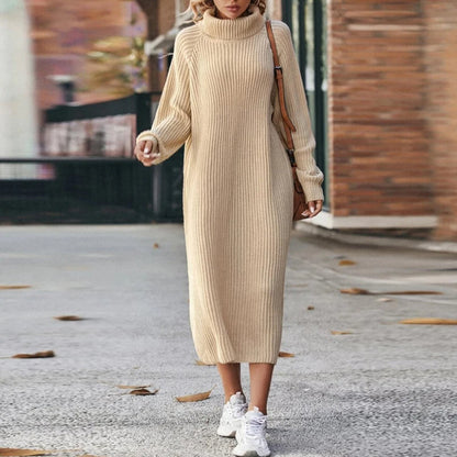 Damen Strickkleid Bequem