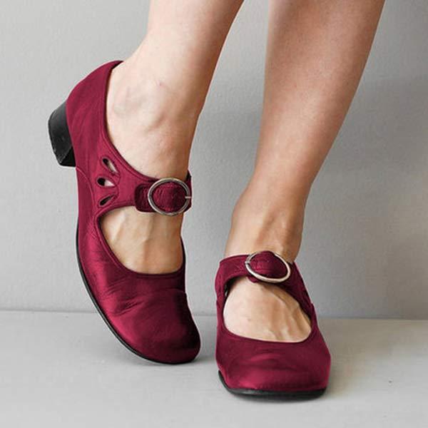 Eveloria Damen Orthopädische Schuhe Runder Zehenpartie