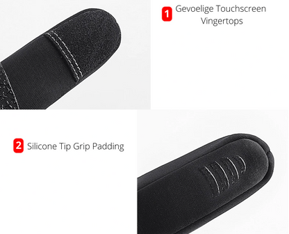 Eveloria Herren Thermohandschuhe Wasserfest Touch Funktion