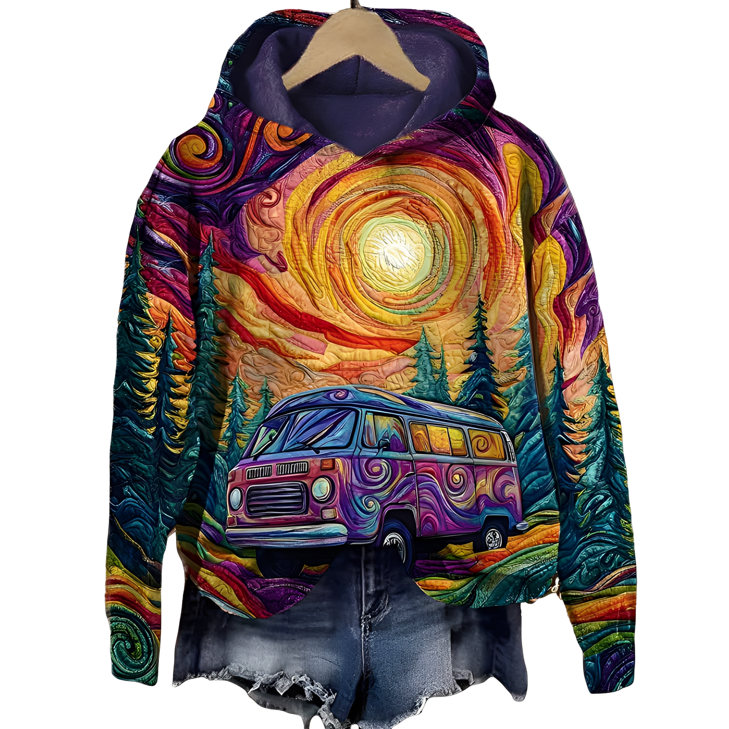 Damen Hoodie Klassisch Komfortabel