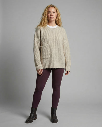Damen Oversize Pullover Bequem
