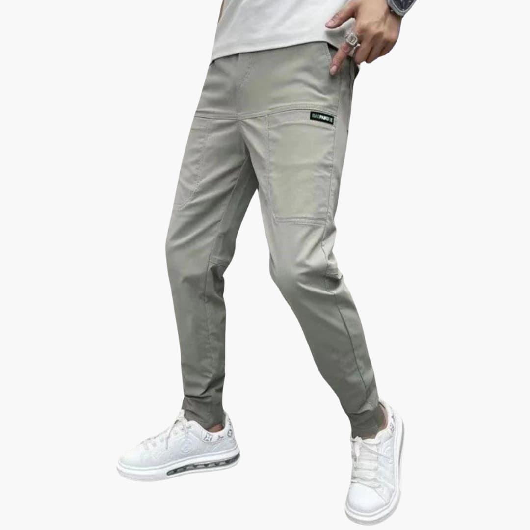 Herren Stretch Cargohose Bequem - Eveloria