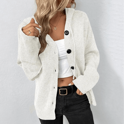 Damen Langstrickcardigan Warm