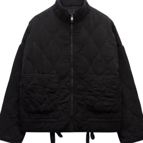 Damen Steppjacke Gefüttert Warm Figurbetont