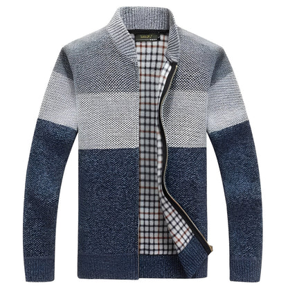 Herren Freizeitjacke Fleece-Futter