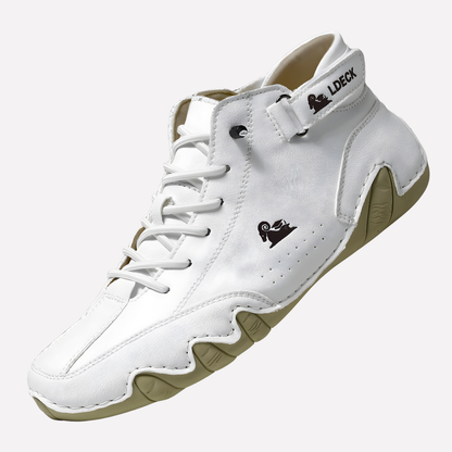 Herren Leichte Leder Barfußschuhe