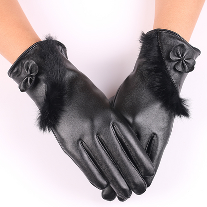 Damen Lederhandschuhe