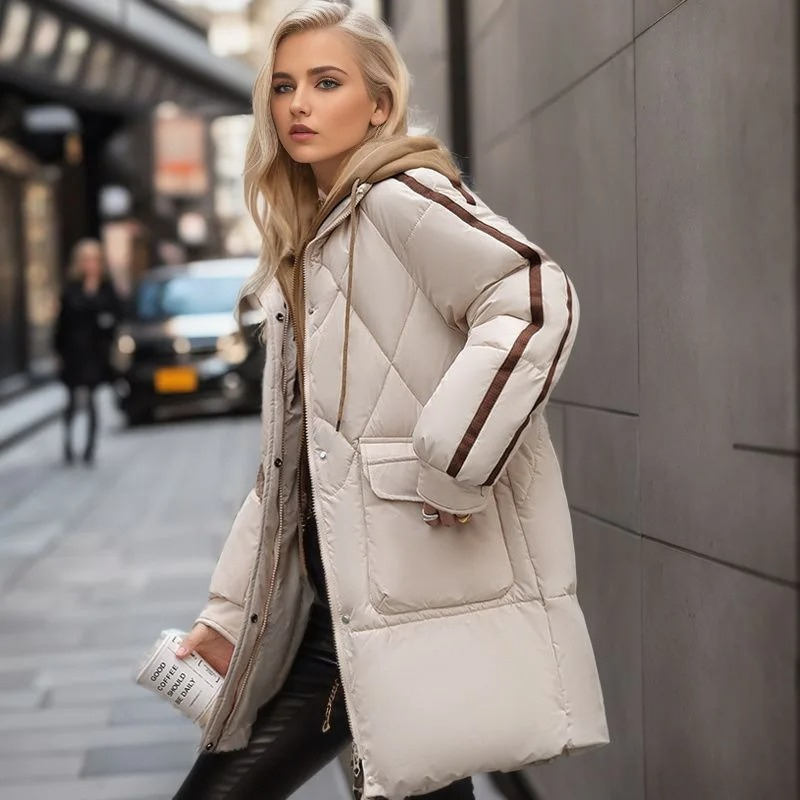 Gisela Damen Steppmantel Wärme und Stil