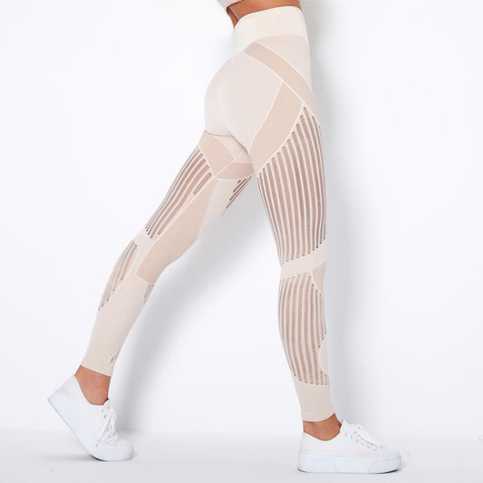 Damen Hochtaillierte Leggings Komfort Silhouette Schwarz - Eveloria