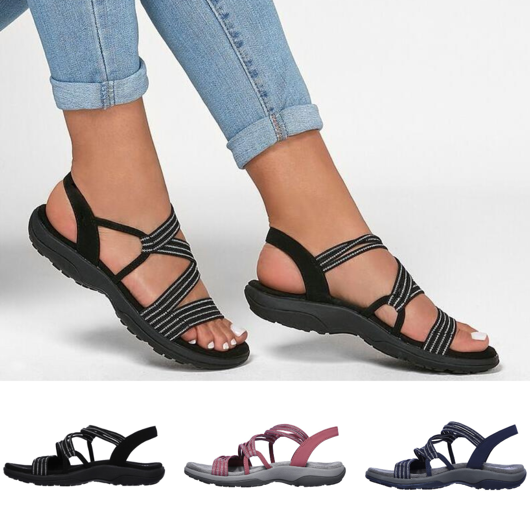 Damen Sommer-Sandalen Lola Riemen Robust