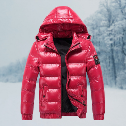 Herren Winterjacke Wasserdicht Gepolstert Steppjacke