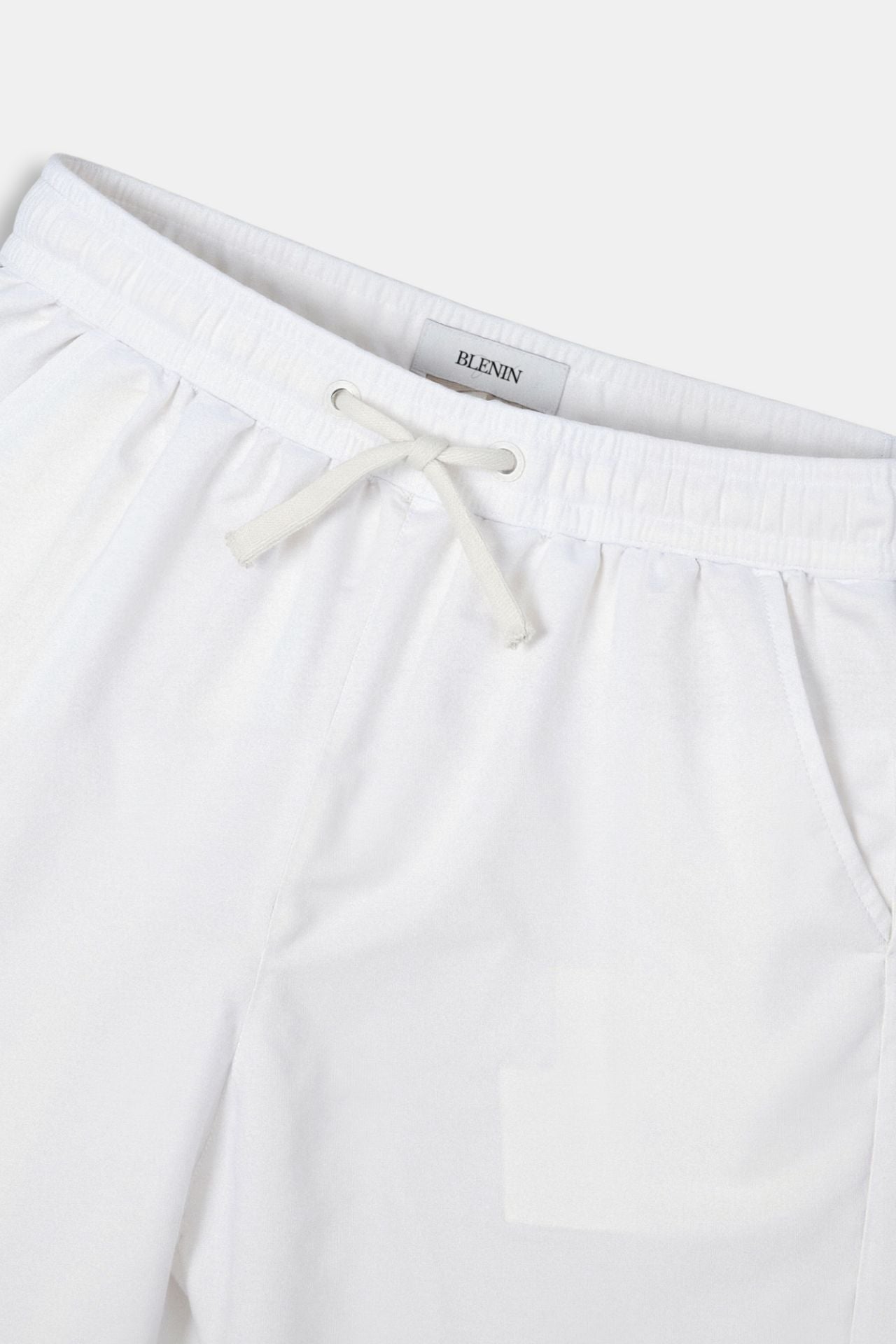Herren Jogginghose Weiß Kordelzug