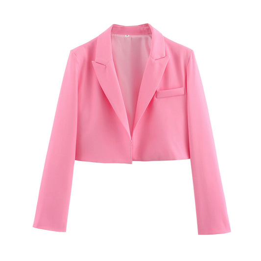 Eveloria Damen Cropped Blazer - Eveloria