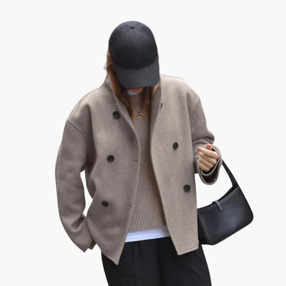 Damen Kurzmantel Warm