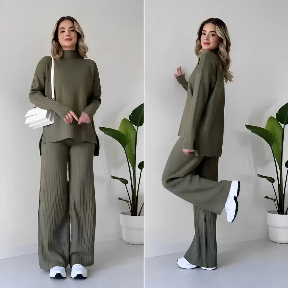 Eveloria Damen Zweiteiliger Oversize Set