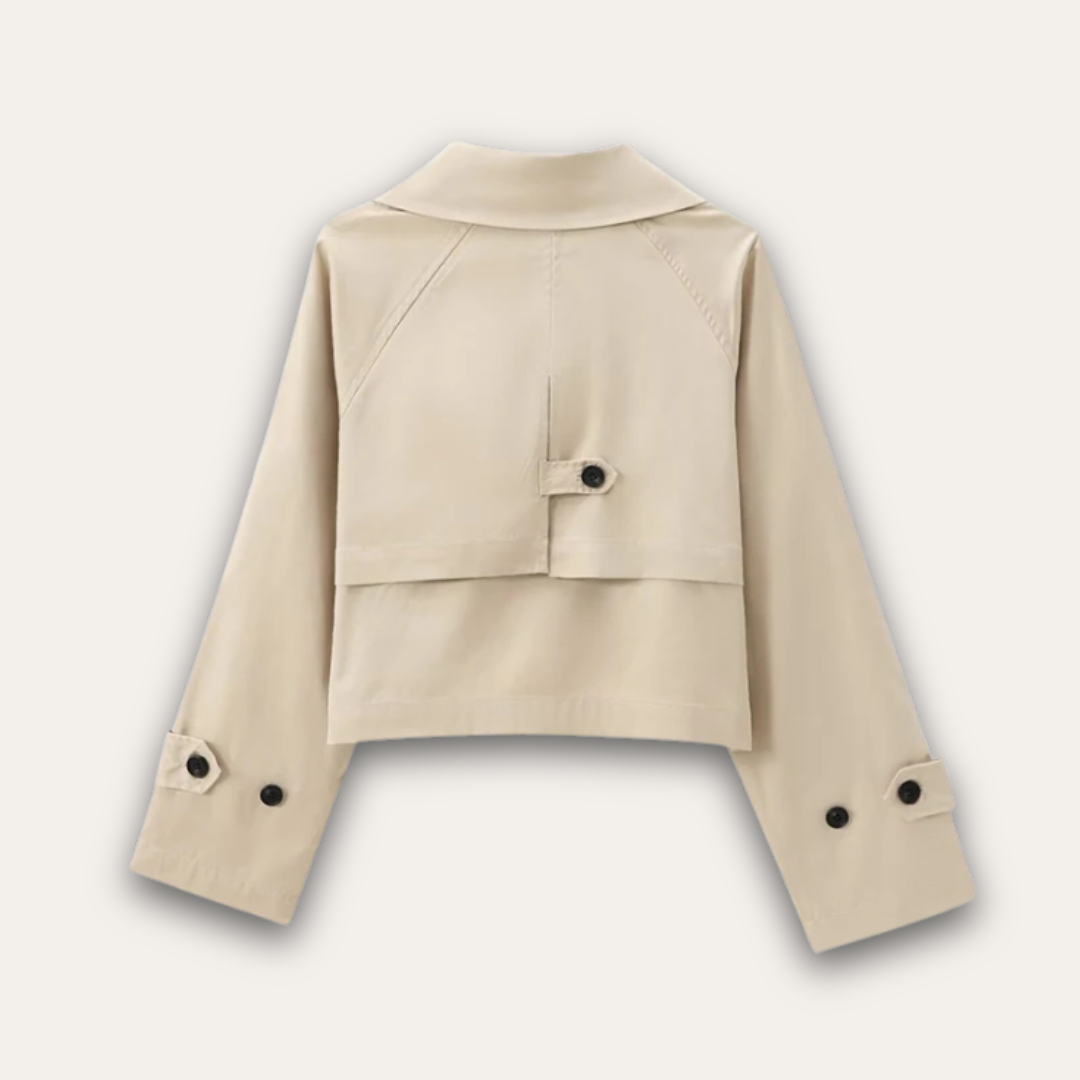 Eveloria Damen Klassischer Trenchcoat