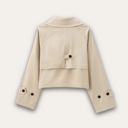 Eveloria Damen Klassischer Trenchcoat