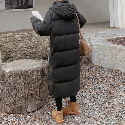 Damen Pufferjacke Reißverschluss Coltrui