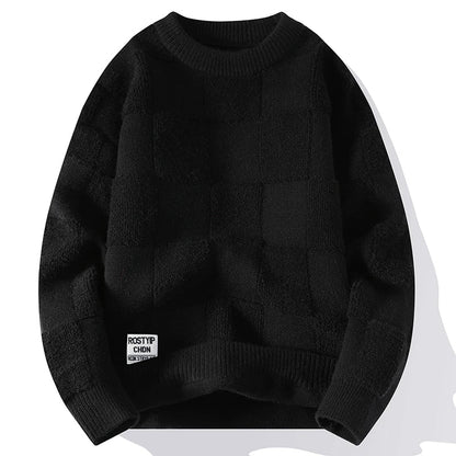 Eveloria Herren Strickpullover Trendig