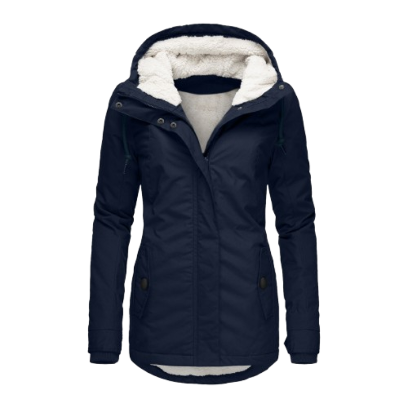 Eveloria Damen Winterparka Sherpa Gefüttert Warm
