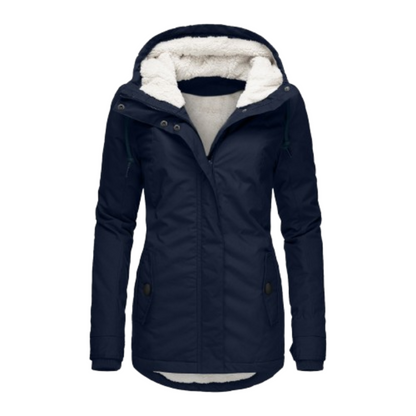 Eveloria Damen Winterparka Sherpa Gefüttert Warm