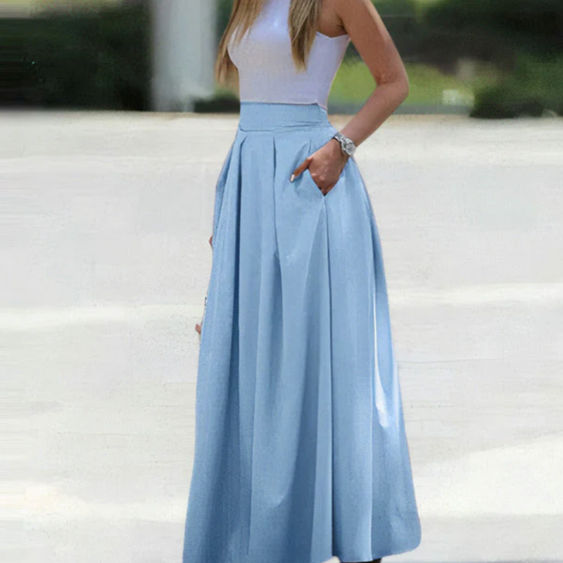 Damen Maxikleid Dünnes Sommerkleid