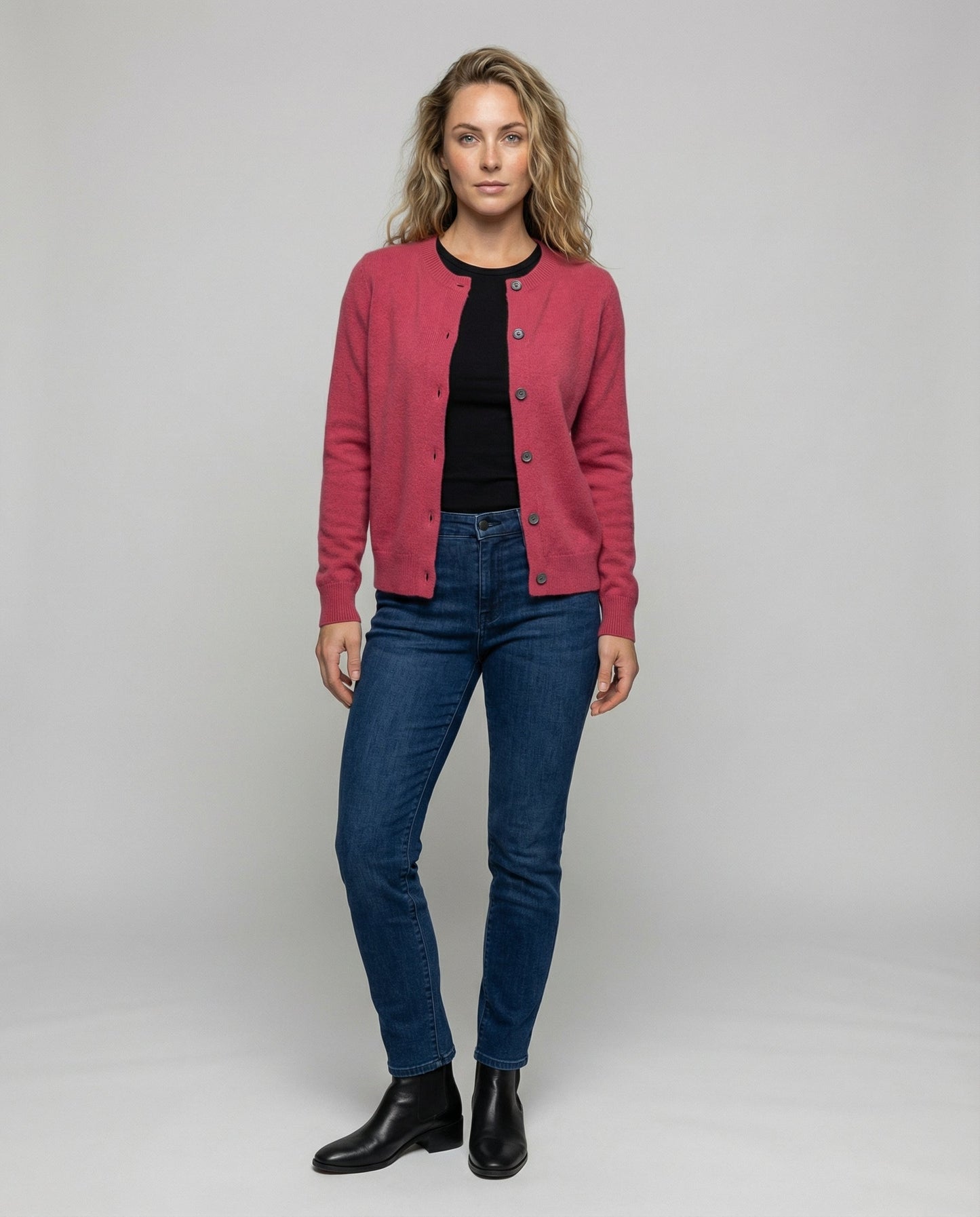 Damen Merino Strickpullover Warm