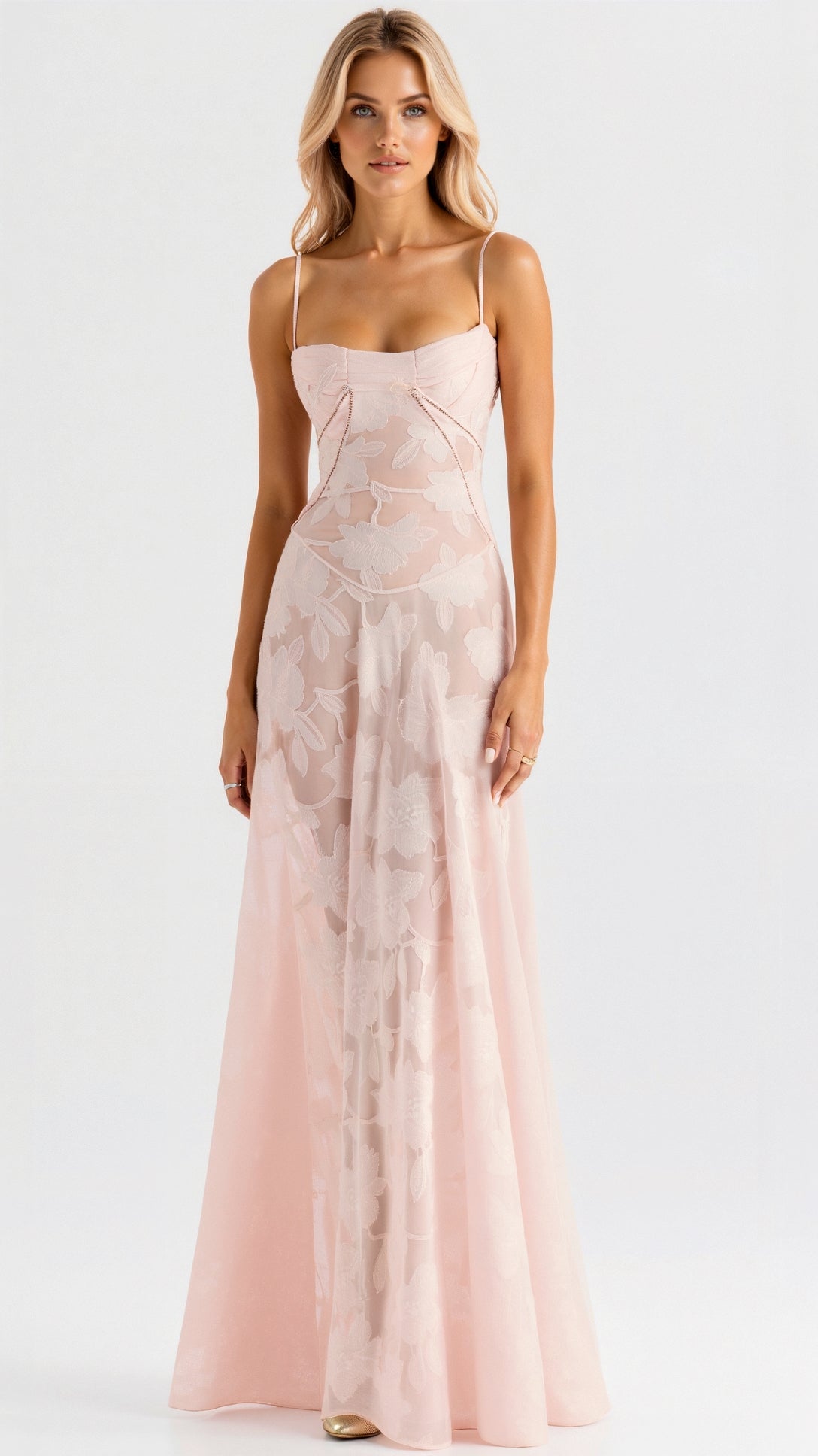 Damen Maxi Kleid Hochzeitsgäste Lang