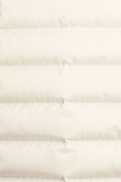 Leichte Damen Steppweste Minimalistisch Wärme Beige