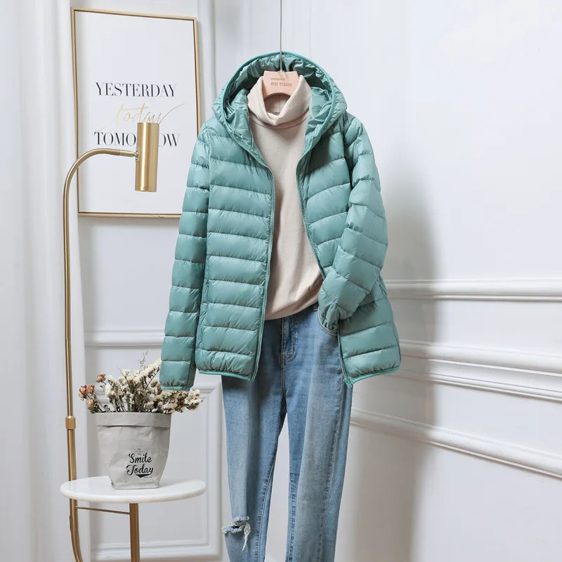 Gudrun Damen Winterjacke Kapuze Reißverschluss
