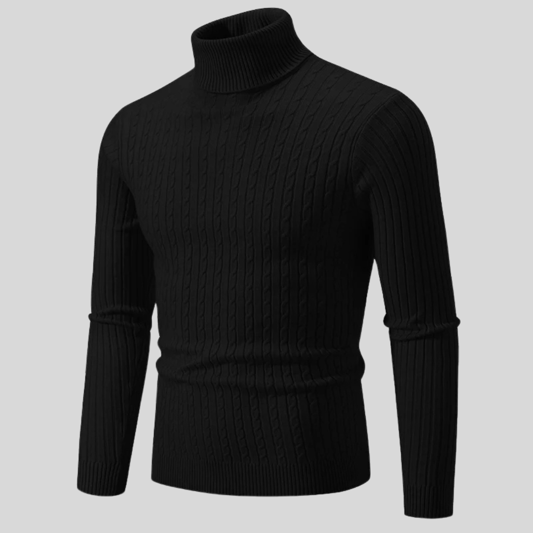 Herren Rollkragenpullover Stilvoll