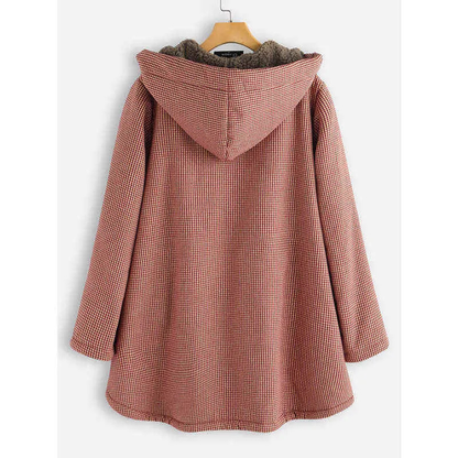 Eveloria Damen Winterjacke Gefüttert Mit Kapuze