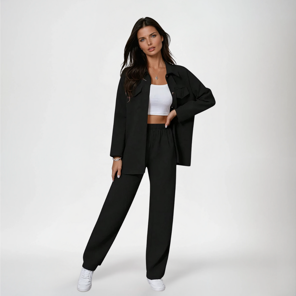 Eveloria Damen Nachtwäsche Set Antonella