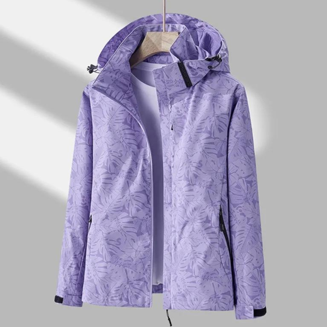 Eveloria Damen Outdoor Jacke Winddicht