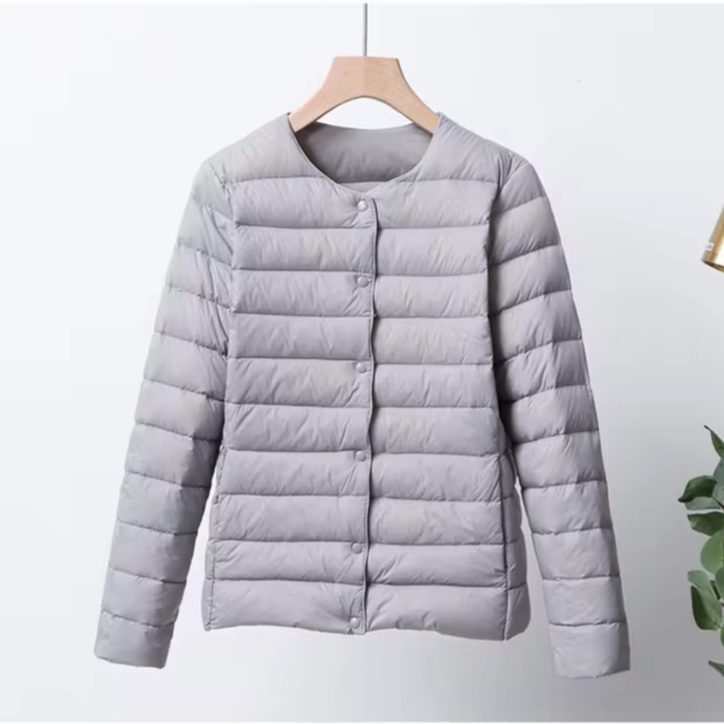 Eveloria Damen Ultradünne Daunenjacke