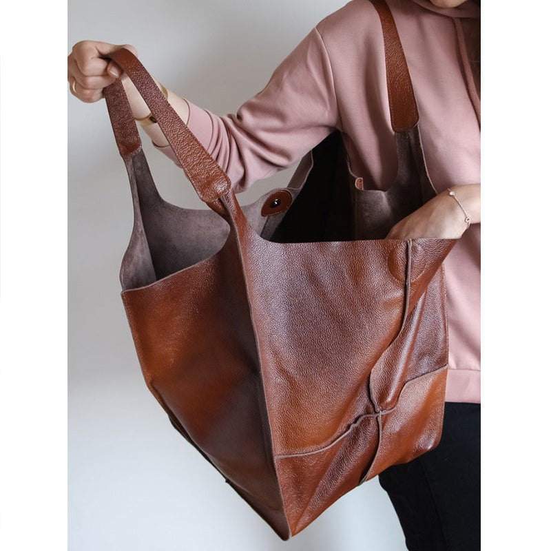 Damen Großhandtasche Leder