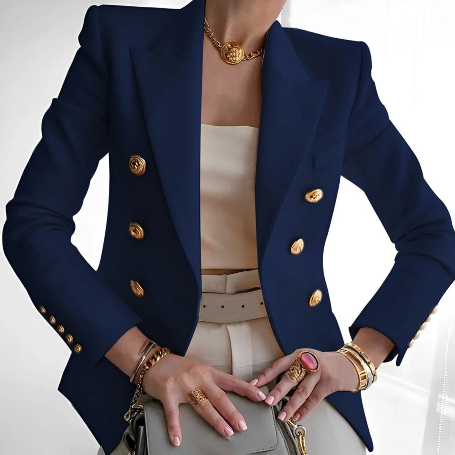Damen Eleganter Blazer Sofistiziert