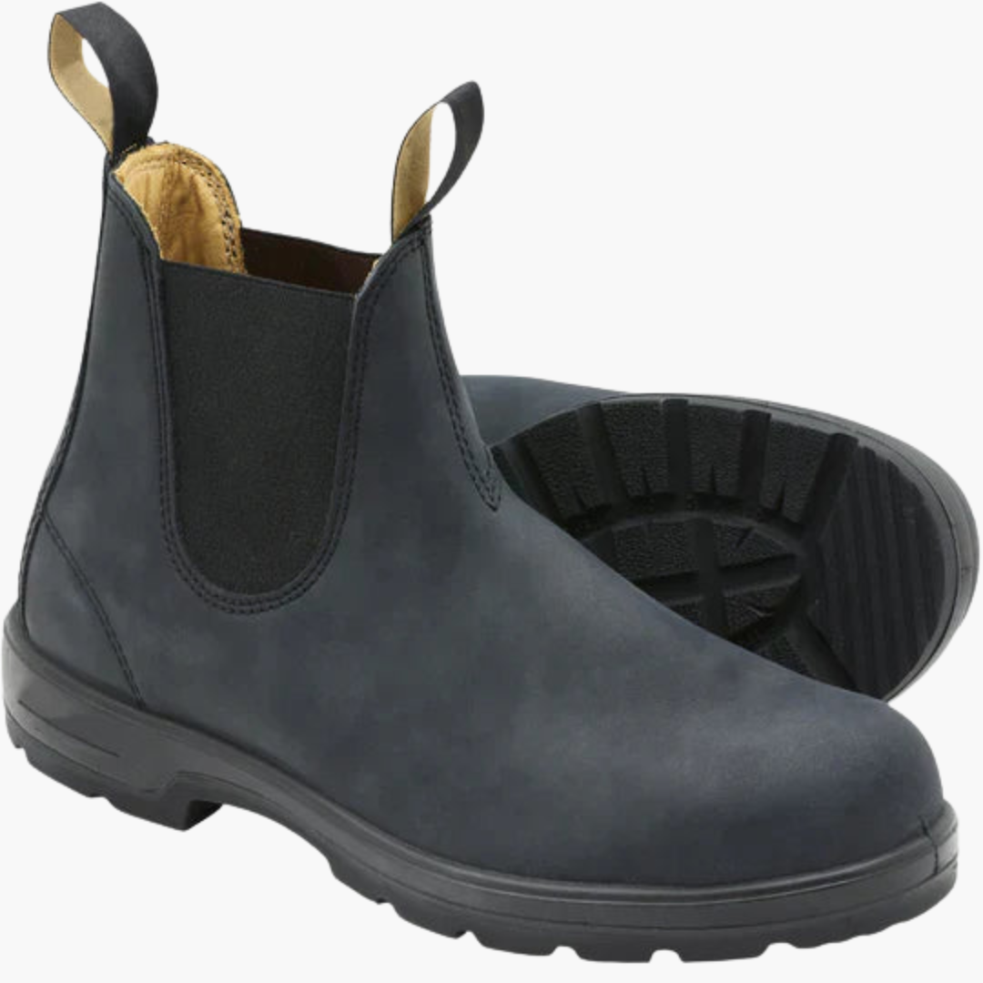 Herren Chelsea Stiefel Elastik Einsätze Bequem