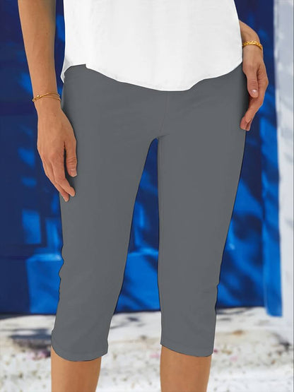Damen Leggings Bequem Alltag