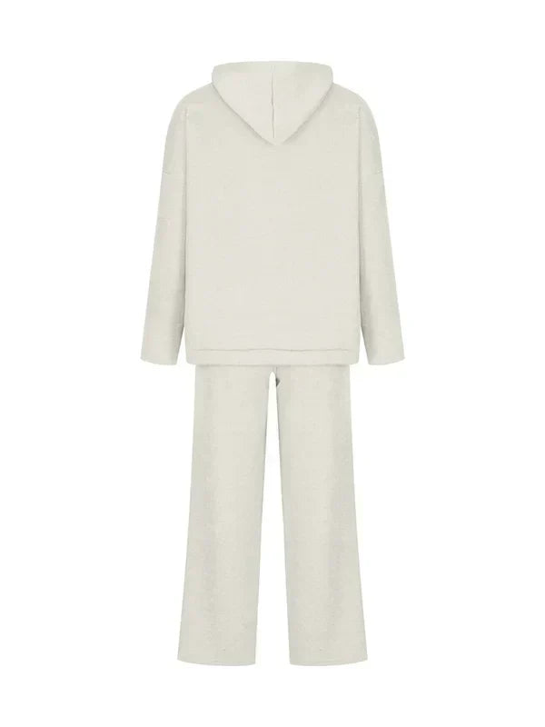 Eveloria Damen Hoodie Set Gestreift